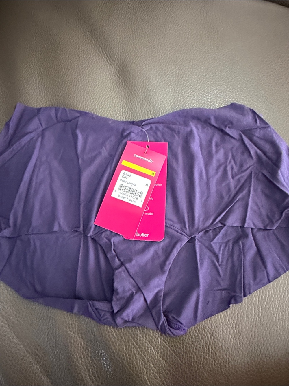 Commando Butter Seamless Hipster - Violet Purple